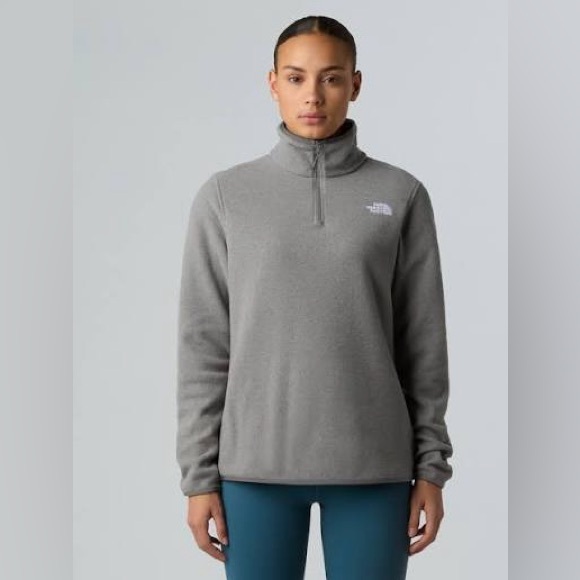 The North Face Sweaters - The North Face Gray Zip-Up Sweater